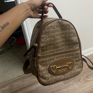 Juicy Couture Brown Small Backpack